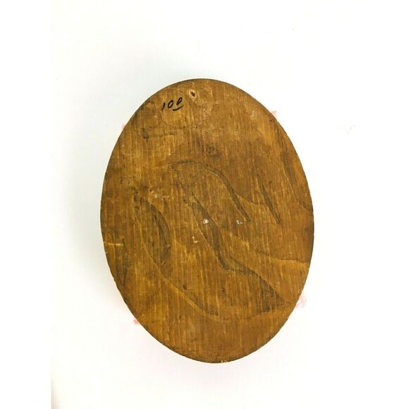 Vintage 70s Robert G Lowe Original Tiger Sand Art Signed Folk Art Framed - Picture 6 of 6